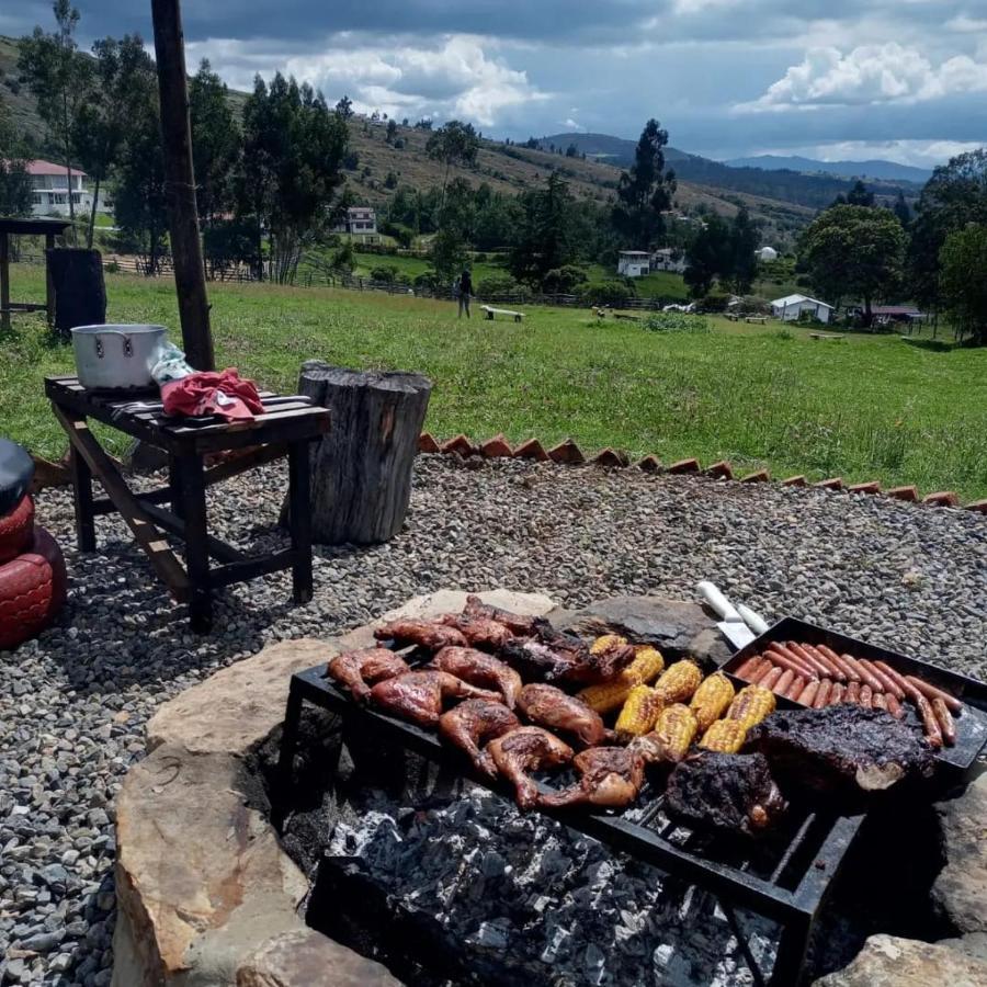 Camping Las Acacias Guatavita Extérieur photo