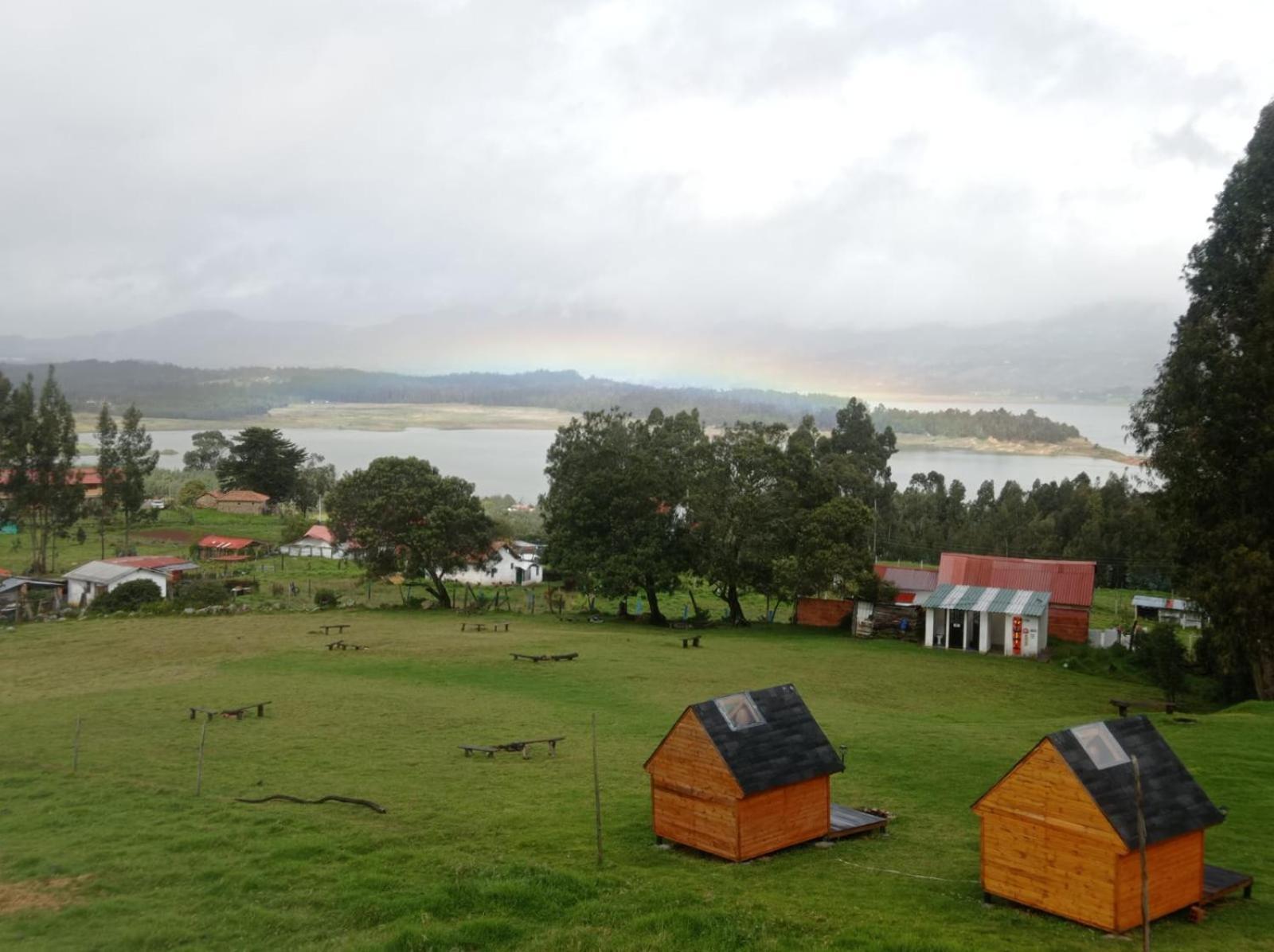Camping Las Acacias Guatavita Extérieur photo